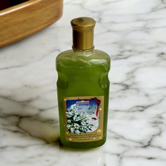 Bath & Body Works Frosted Snowdrop Refreshing Shower Gel - Picture 1 of 10